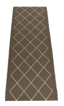 Ruter beige - plastmatta