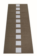 Kub mörk beige - plastmatta
