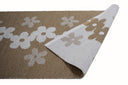 Flora beige - plastmatta