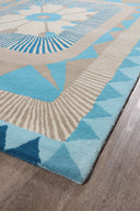 Zigzag blue