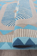 Zigzag blue