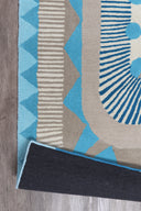 Zigzag blue