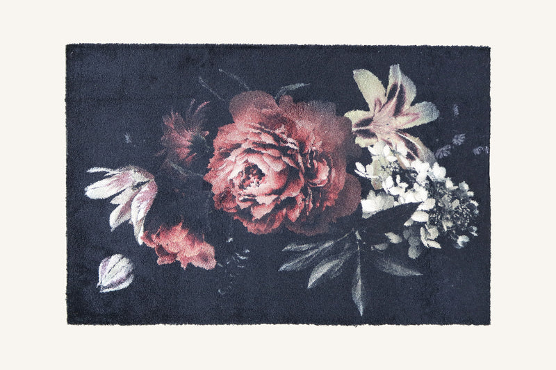 Blomster dörrmatta