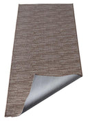 Kiro beige gummerad stor matta