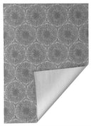 Amelia grå gummerad stor matta